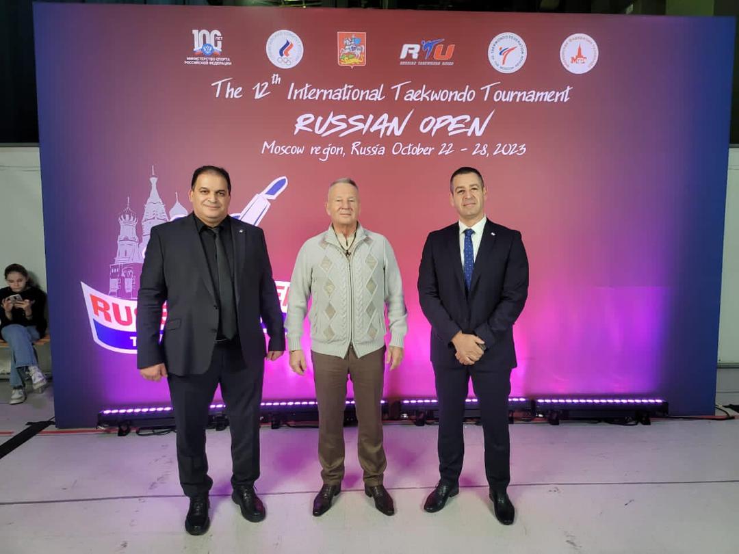 Meeting with Mr. Anatoly TEREKHOV (President of Russian Taekwondo Union)