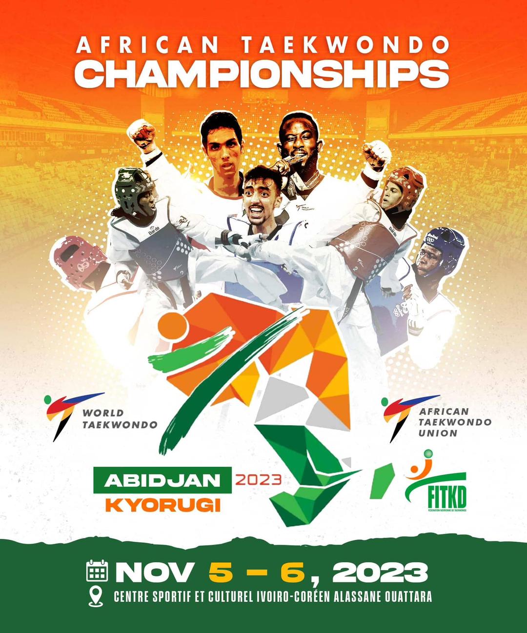 African Taekwondo Championships: The countdown has begun !