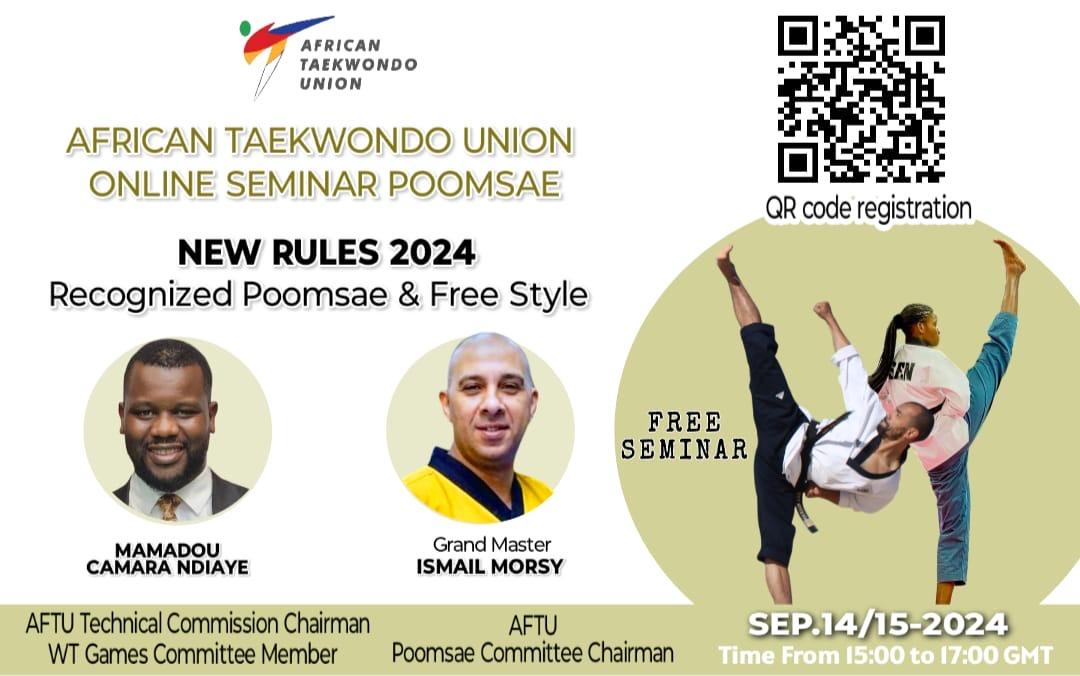 AFTU: Free Online Seminar Poomsae 2024