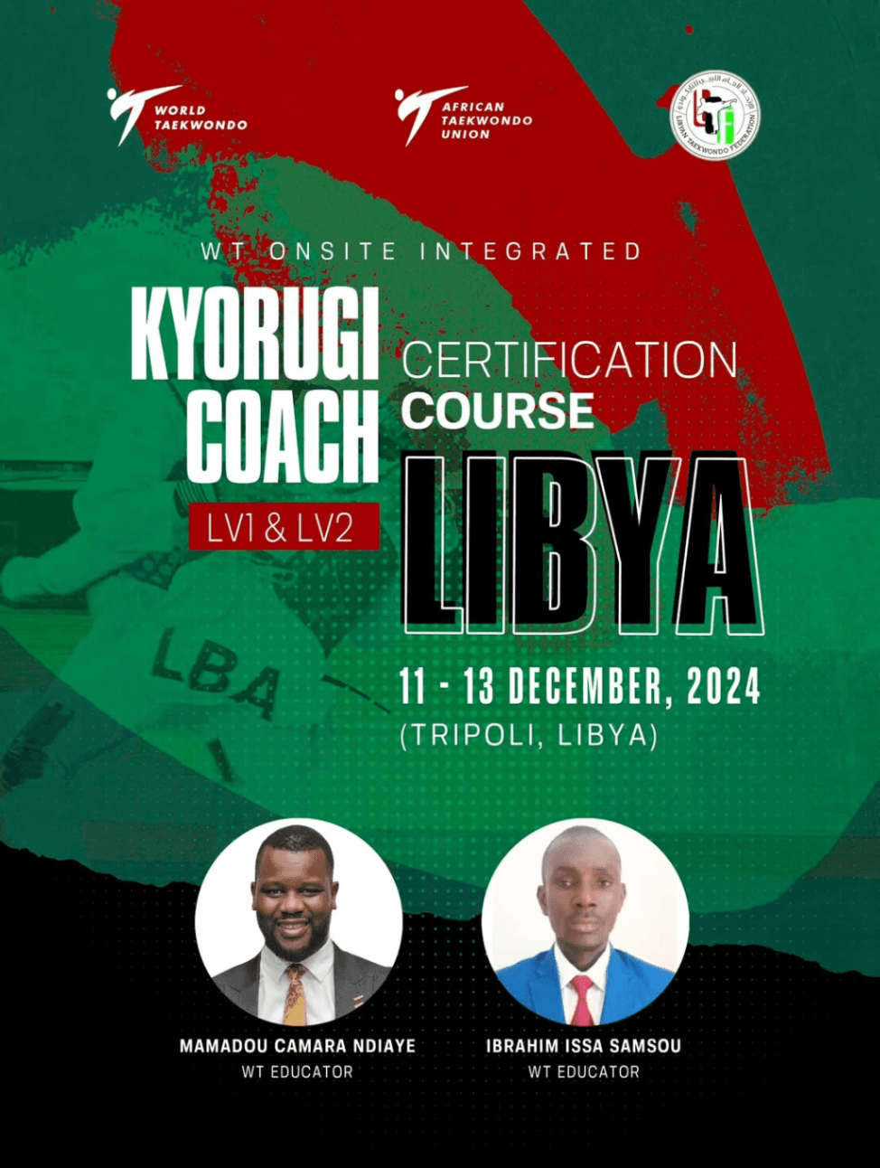 KYORUGI COACH CERTIFICATION COURSE LIBYA 2024