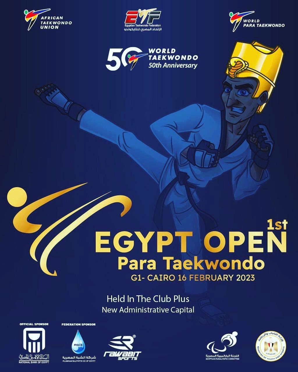 1st Egypt Open Para Taekwondo