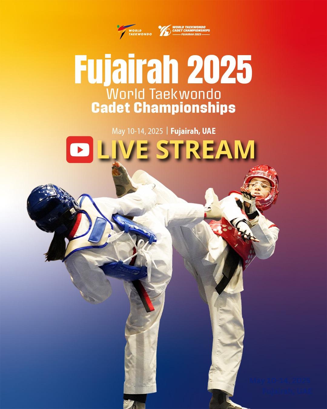 Fujairah 2025 World Taekwondo Cadet Championships